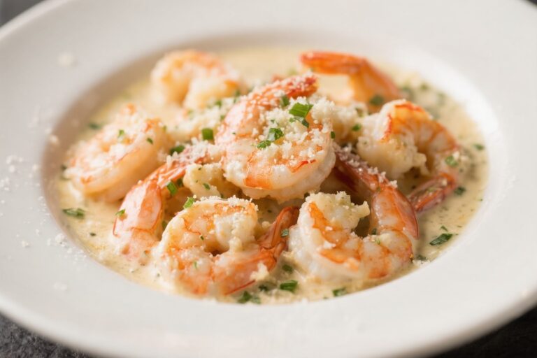 Creamy Garlic Parmesan Shrimp – Rich, Comforting, and Ready Fast