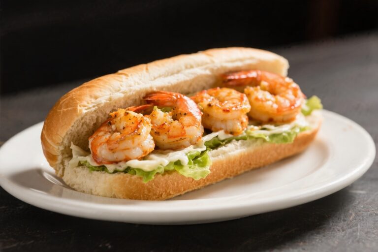 Shrimp Po’ Boy – A Crispy, Saucy New Orleans Classic