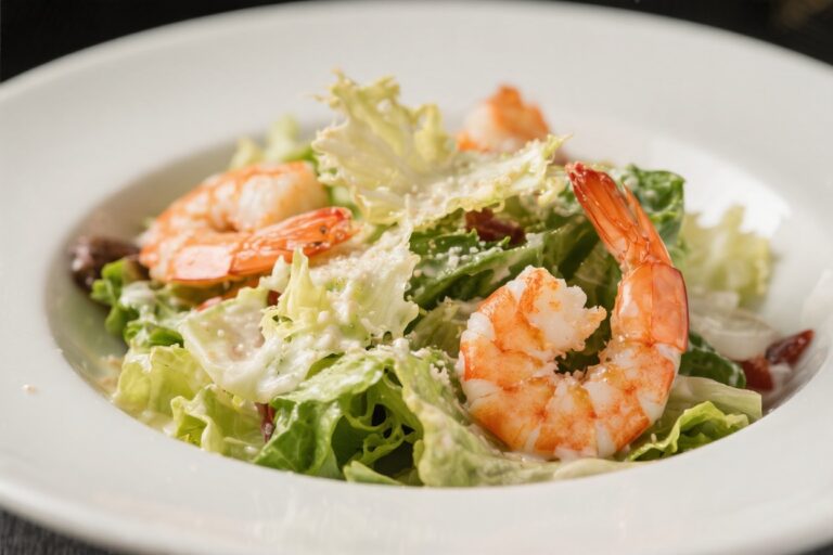 Shrimp Caesar Salad – Bright, Crunchy, and Ready in Minutes