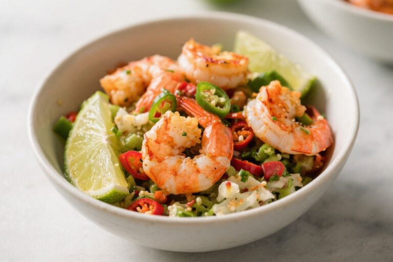 Chili Lime Shrimp Bowls – Bright, Zesty, and Weeknight Easy