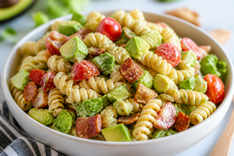 High Protein Avocado Ranch BLT Pasta Salad – A Fresh, Satisfying Twist on a Classic