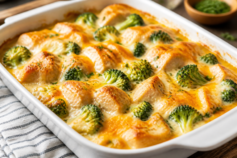 Cheesy Ranch Chicken Broccoli Dinner – Comforting, Easy, and Weeknight-Friendly