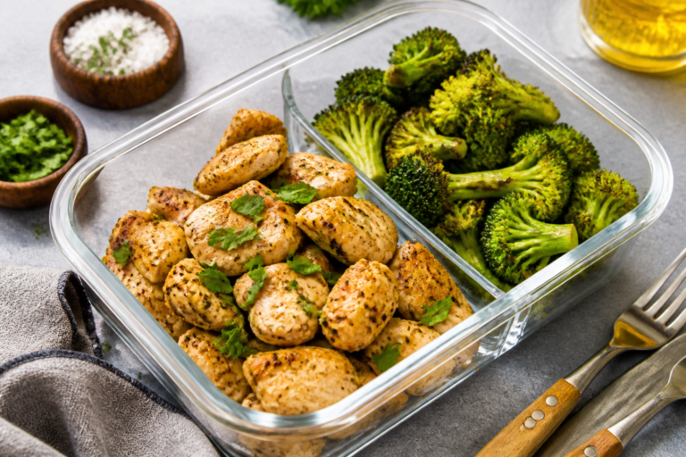 High-Protein Chicken Broccoli Meal Prep – Simple, Balanced, and Ready for the Week