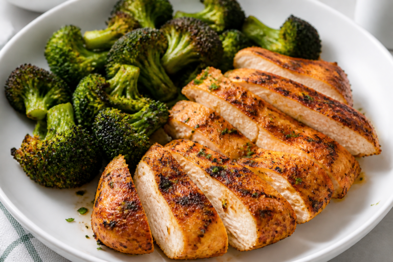 Air Fryer Chicken & Broccoli Dinner – Fast, Flavorful, and Foolproof