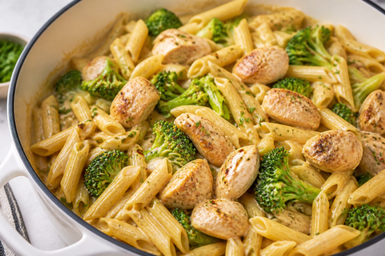 One-Pot Chicken Broccoli Pasta – Creamy, Comforting, and Weeknight Easy