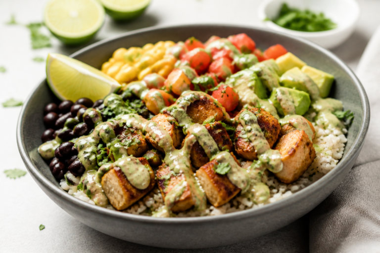 Cilantro Lime Chicken Burrito Bowls – Fresh, Zesty, and Easy