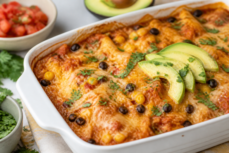Low Calorie Mexican Chicken Bake – Bright, Bold Flavor With Lighter Comfort