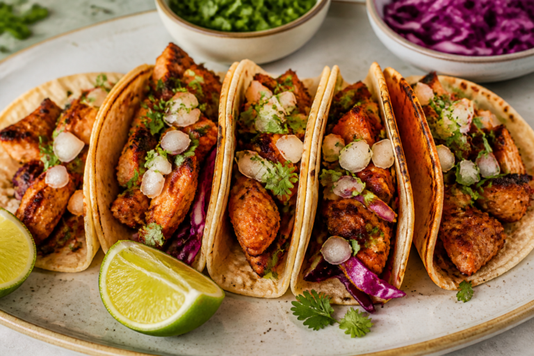 Air Fryer Chicken Street Tacos – Fast, Flavorful, and Weeknight-Friendly