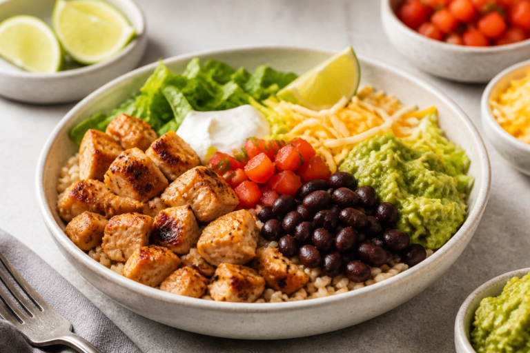 Healthy Taco Bell Inspired Bowls – Fresh, Fast, and Satisfying