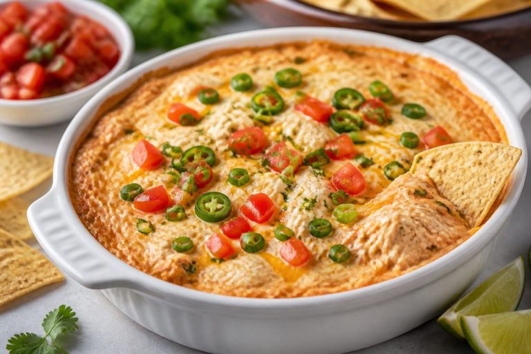High Protein Mexican Chicken Dip – A Crowd-Pleasing, Satisfying Snack