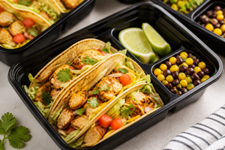 Healthy Chicken Taco Meal Prep – Easy, Flavor-Packed Lunches for the Week