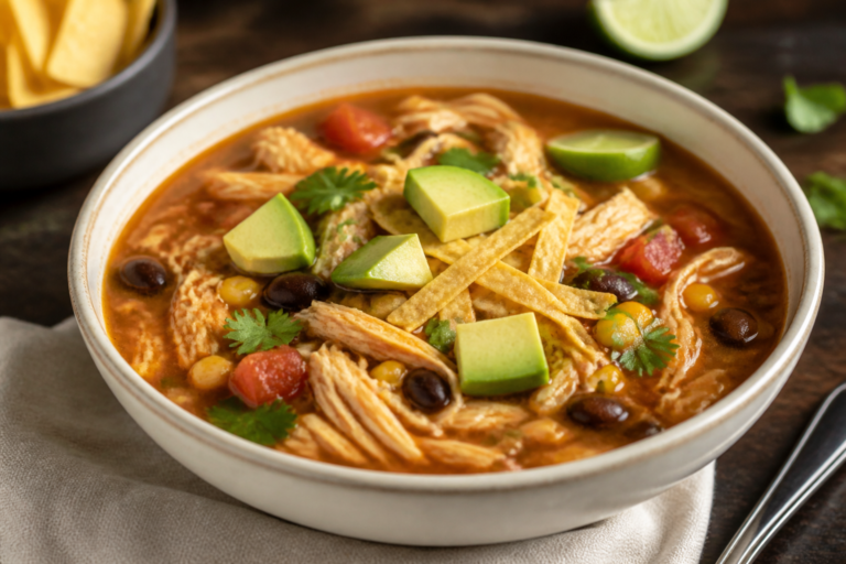 Healthy Mexican Chicken Soup – Bright, Comforting, and Easy