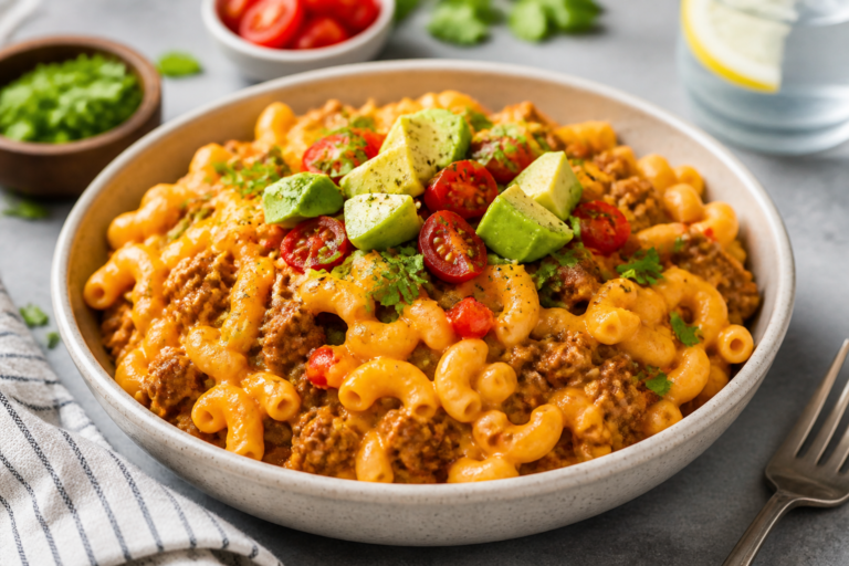Healthy Taco Mac and Cheese – Cozy, Flavor-Packed Comfort Food