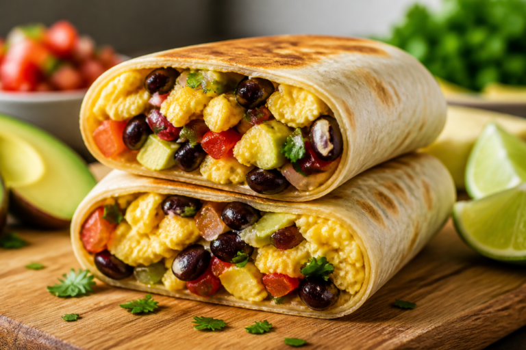 Healthy Mexican Breakfast Burritos – A Fresh, Satisfying Start to Your Day