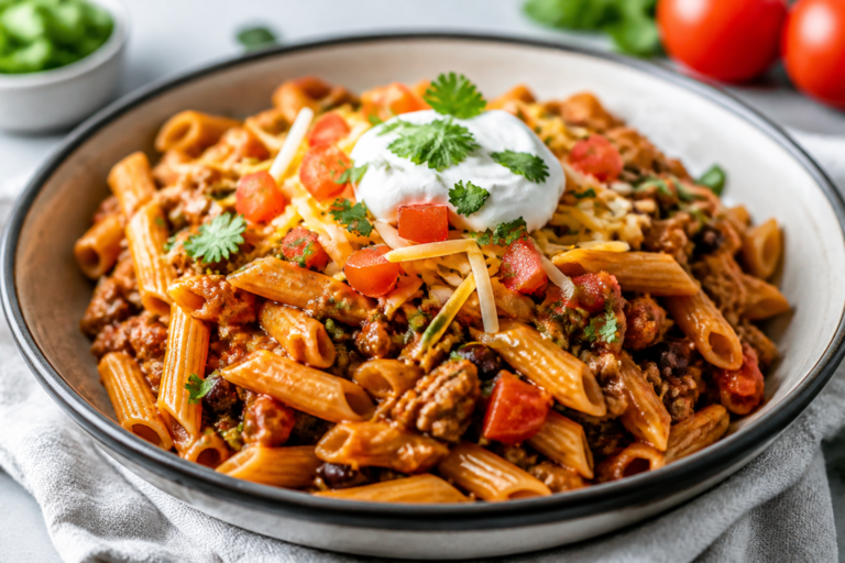 High Protein Taco Pasta – A Hearty, Weeknight Favorite