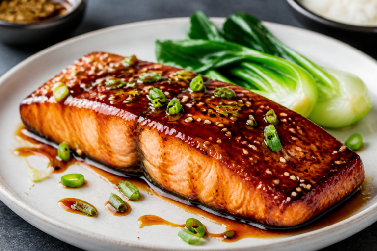 Sticky Asian Glazed Salmon – A Fast, Flavor-Packed Weeknight Winner