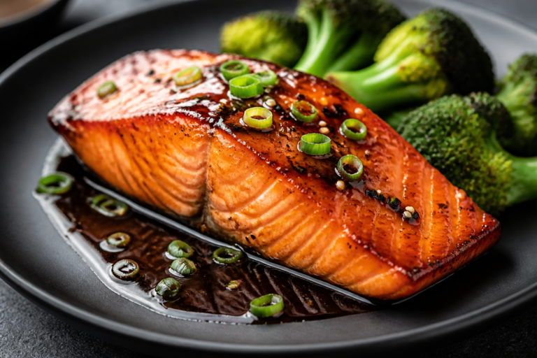 Maple Soy Glazed Salmon – Sweet, Savory, and Fast to Make