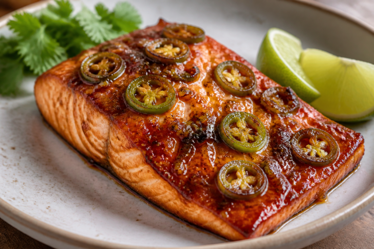 Candied Jalapeño Glazed Salmon – Sweet Heat You’ll Want on Repeat