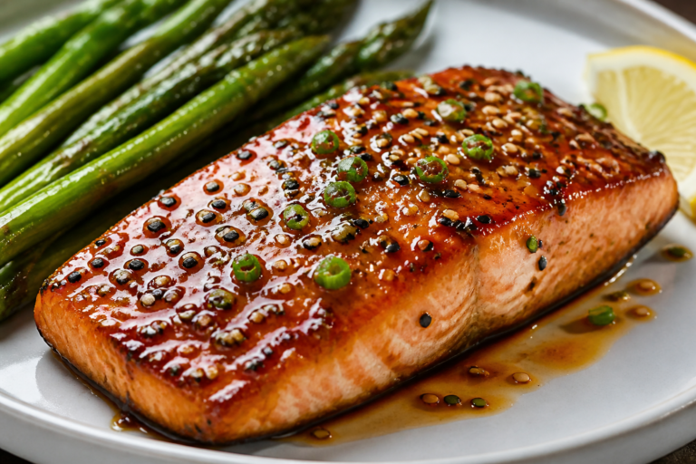Garlic Sesame Salmon – Fast, Flavorful, and Weeknight-Friendly