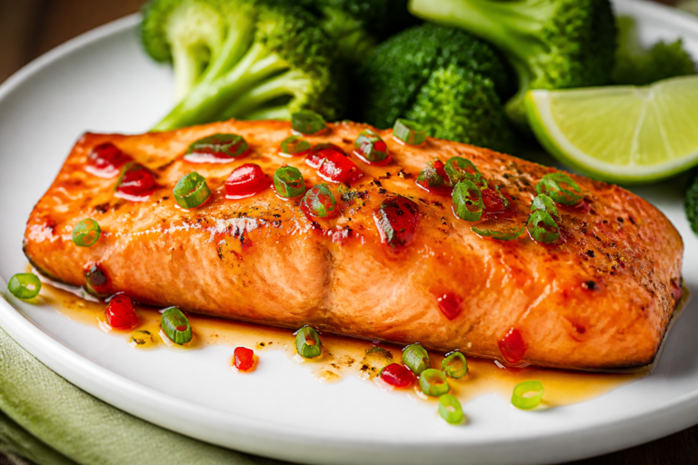Sweet Thai Chili Salmon – A Fast, Flavorful Weeknight Favorite