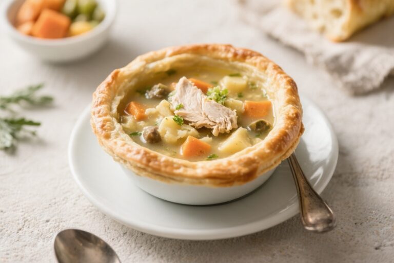 Chicken Pot Pie Soup – Cozy, Creamy, and Comforting