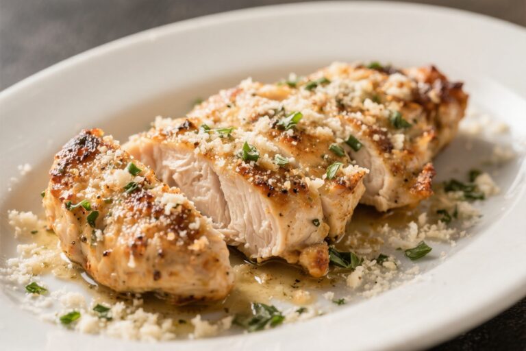 Garlic Parmesan Chicken – Crispy, Juicy, and Packed With Flavor