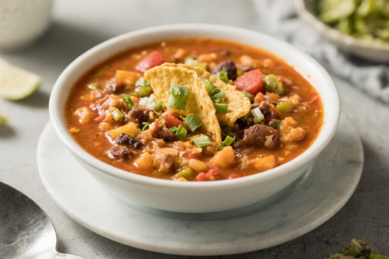 Easy Taco Soup – A Cozy, Flavor-Packed Weeknight Favorite