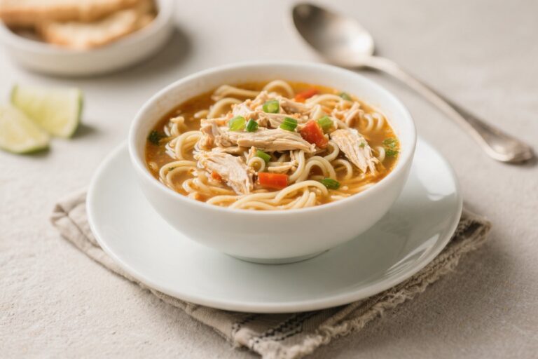 Crack Chicken Noodle Soup – Creamy, Cozy, and Seriously Satisfying