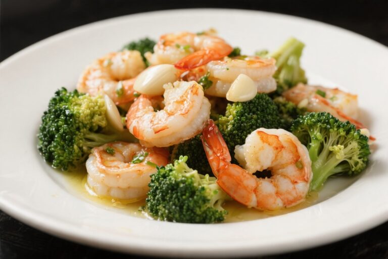 Garlic Butter Shrimp & Broccoli – Fast, Flavorful, and Weeknight Easy