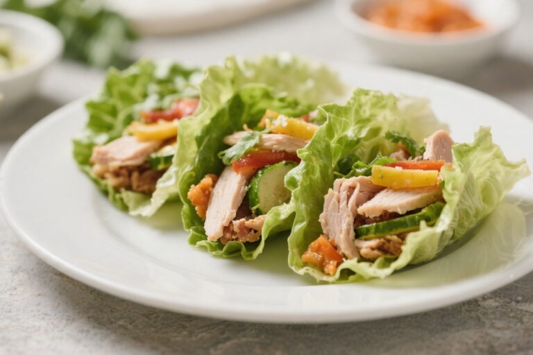 Turkey Lettuce Wraps – A Fresh, Fast, and Flavorful Weeknight Meal