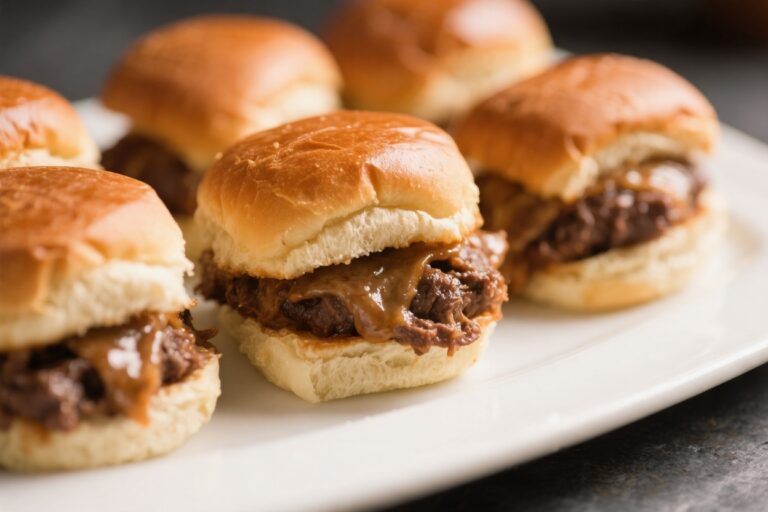 French Dip Sliders – Juicy, Melty, and Perfect for Sharing