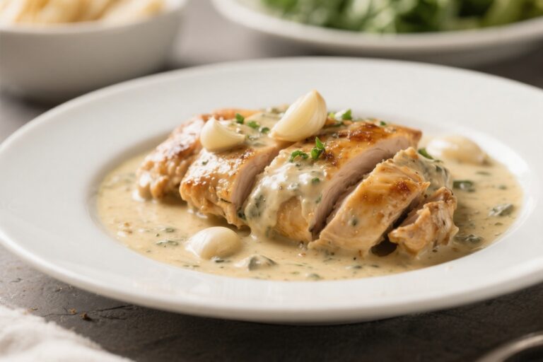 Million Dollar Creamy Garlic Chicken – Rich, Comforting, and Weeknight-Friendly