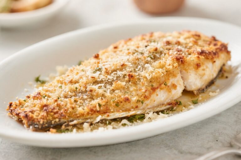 Baked Parmesan Crusted Tilapia – Crispy, Flavorful, and Easy