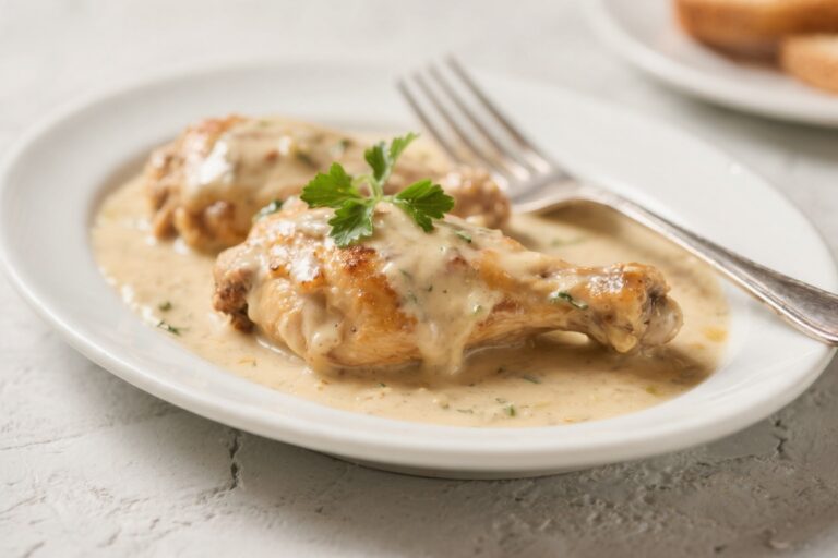Creamy Smothered Chicken – Comforting, Saucy, and Satisfying