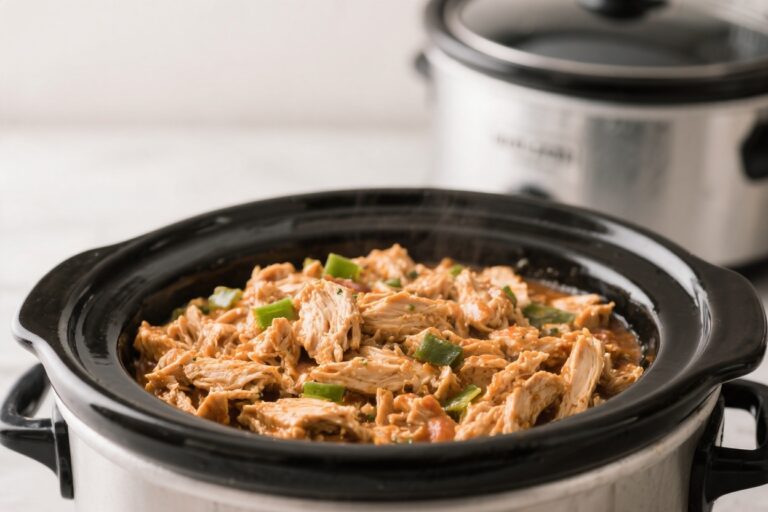 Crockpot Crack Chicken – Creamy, Cheesy, and Comforting