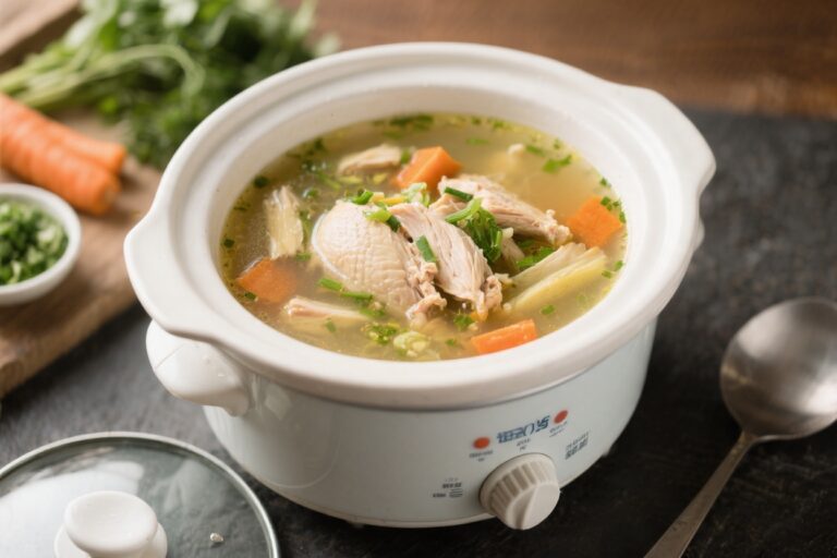 Healthy Crockpot Chicken Soup – Simple, Comforting, and Nourishing