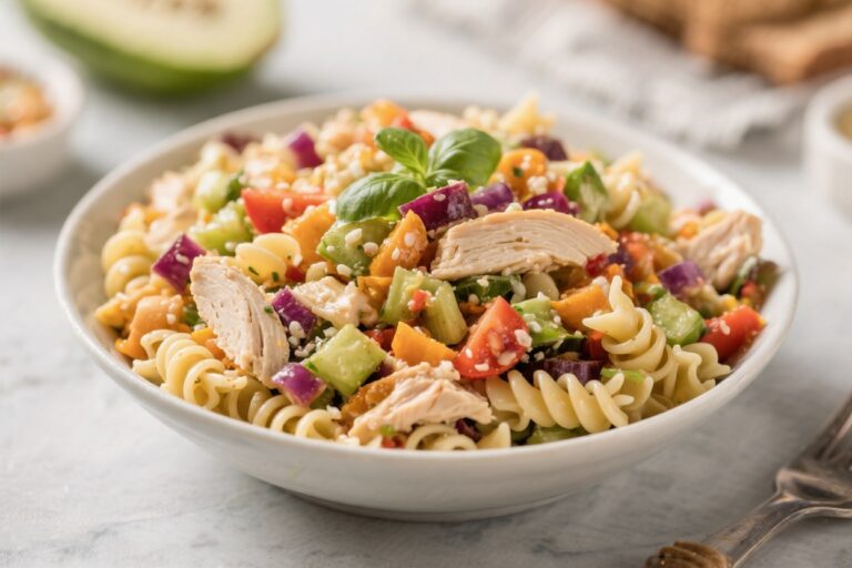 Southwest Chicken Pasta Salad – Bright, Zesty, and Satisfying