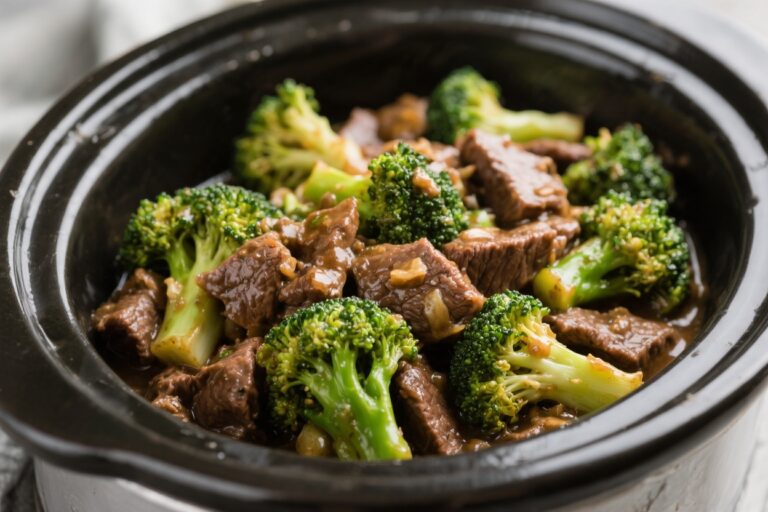 Healthy Slow Cooker Beef & Broccoli – Comforting, Easy, and Better Than Takeout