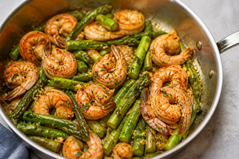 One Pan Garlic Shrimp and Asparagus – Fast, Fresh, and Flavorful