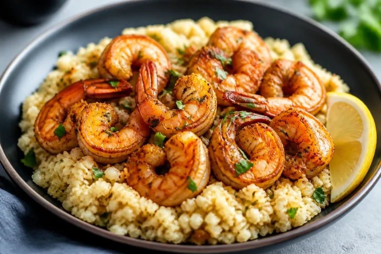 Cajun Shrimp and Cauliflower Rice – A Fast, Flavor-Packed Weeknight Dinner