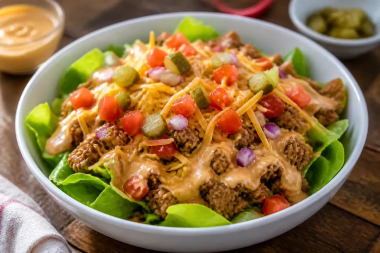 Low Carb Cheeseburger Bowls – A Fast, Flavor-Packed Weeknight Meal