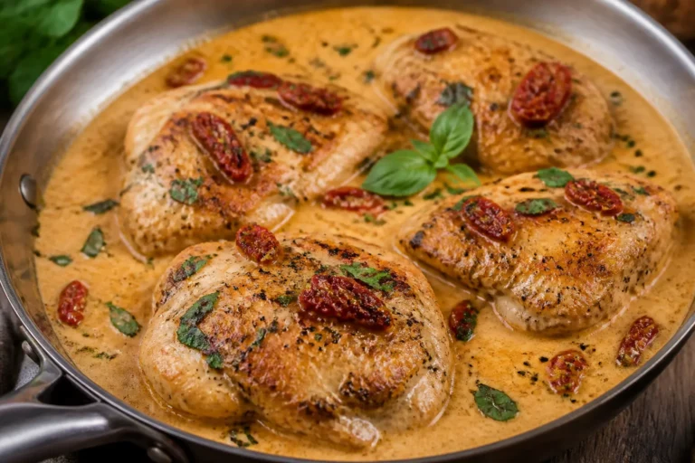 Keto-Friendly Marry Me Chicken – Creamy, Savory, and Weeknight Easy