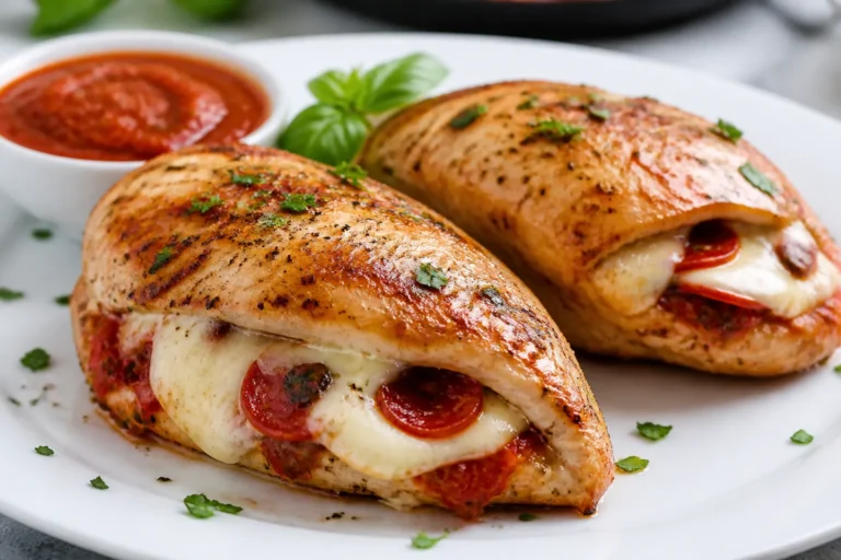 Low Carb Pizza Stuffed Chicken Breasts – A Flavor-Packed Weeknight Favorite