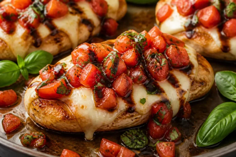 Low Carb Bruschetta Chicken – Bright, Fresh Flavor Without the Bread