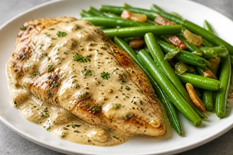 Creamy Ranch Chicken and Green Beans – A Cozy, Weeknight Favorite