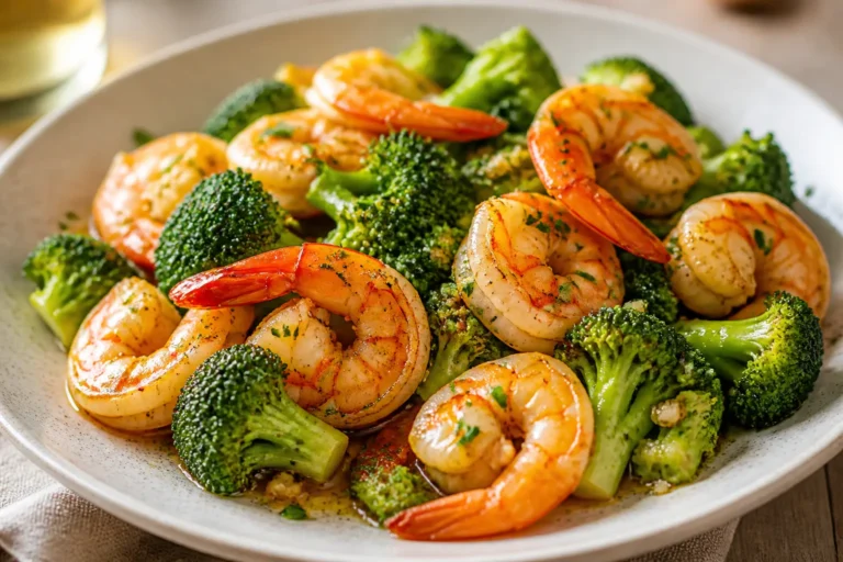 Healthy Garlic Butter Shrimp and Broccoli – Simple, Flavorful, and Fast