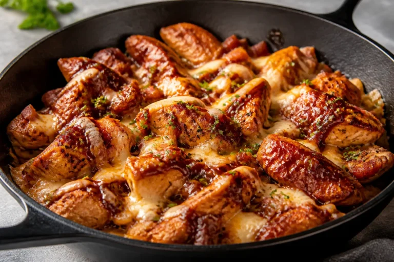 Low Carb BBQ Chicken Skillet – A Fast, Flavor-Packed Weeknight Dinner
