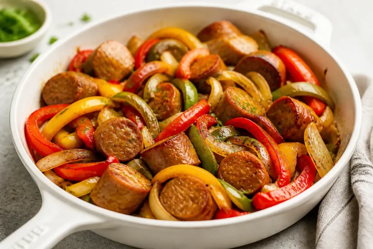 Healthy Italian Sausage and Peppers – A Lighter Take on a Classic