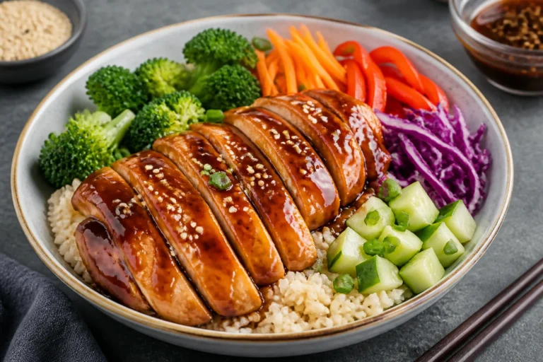 Healthy Teriyaki Chicken Bowls – Simple, Flavor-Packed Meal Prep