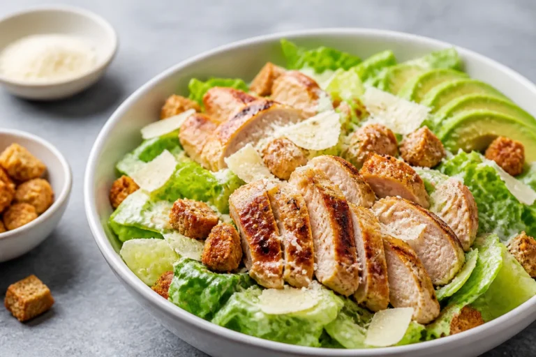 Low Carb Chicken Caesar Bowls – A Fresh, Satisfying Weeknight Favorite